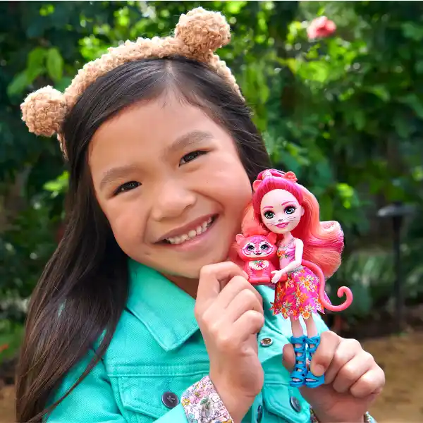 Papușa Enchantimals „Texie Tigroaica și Sabre”