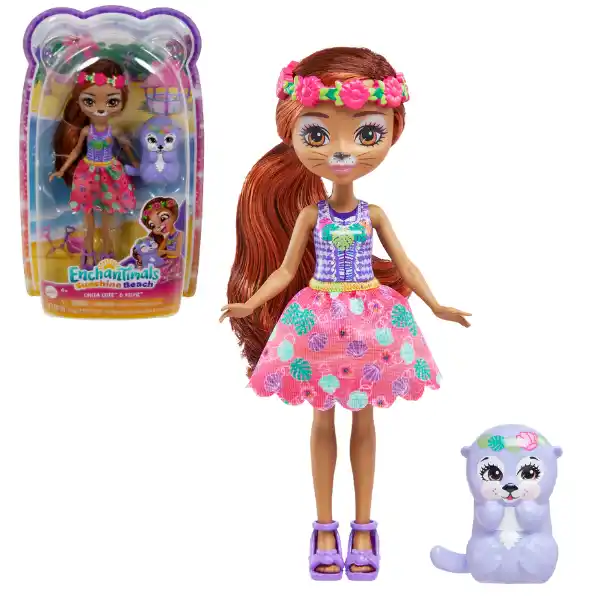 Кукла Enchantimals «Онеда Выдра и К..