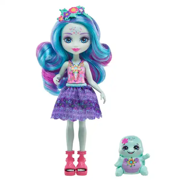 Papușa Enchantimals „Țestoasa Tollin și Holder”