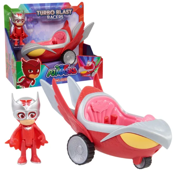 Set de figurine „Bufni planor Turbo”