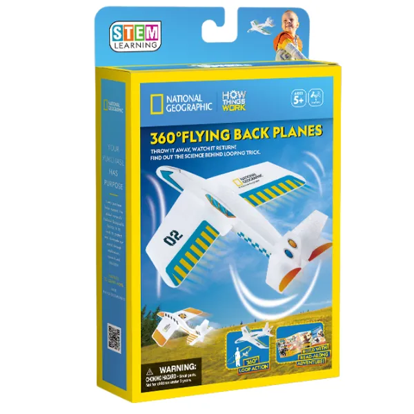 3D puzzle „Avioane care zboară la 360°”