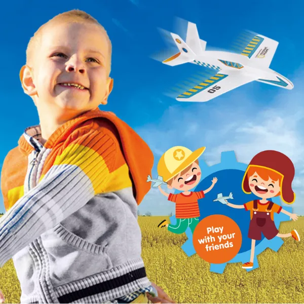 3D puzzle „Avioane care zboară la 360°”