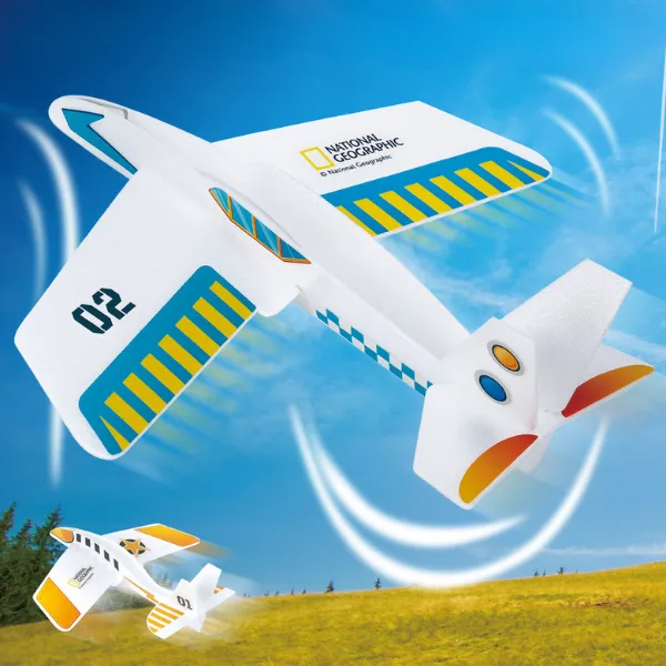 3D puzzle „Avioane care zboară la 360°”