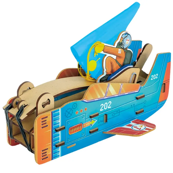 3D puzzle „Lansator Parașută”