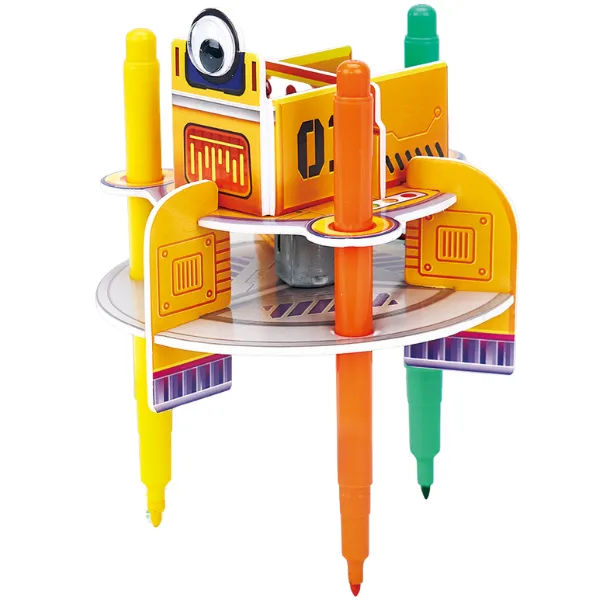 3D puzzle „Robot de desenat”
