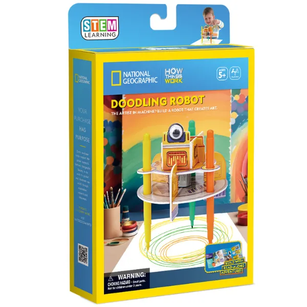 3D puzzle „Robot de desenat”
