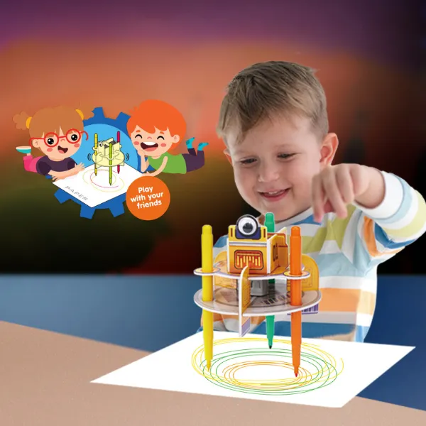 3D puzzle „Robot de desenat”