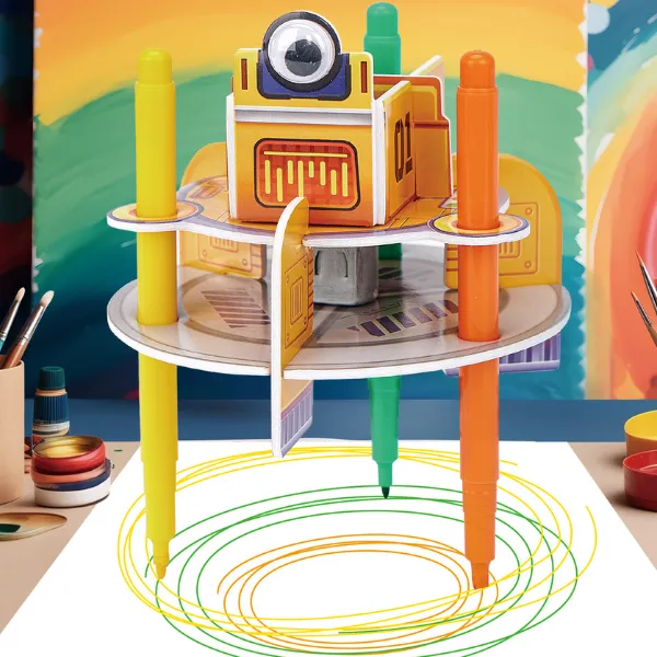 3D puzzle „Robot de desenat”