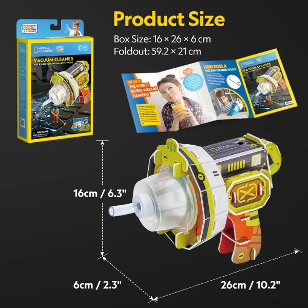3D puzzle „Aspirator blaster”