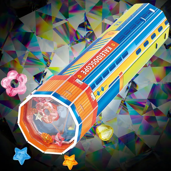 3D puzzle „Caleidoscop”, 18 elemente