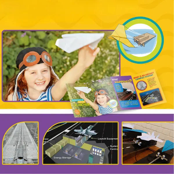 3D puzzle „Lansator de avioane”