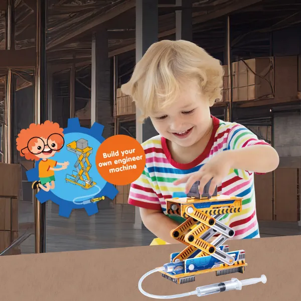 3D puzzle „Lift hidraulic”