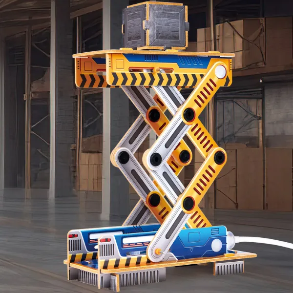 3D puzzle „Lift hidraulic”