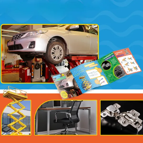 3D puzzle „Lift hidraulic”
