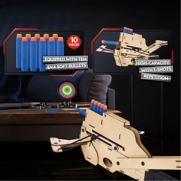 3D puzzle “Arbaletă cu darts”
