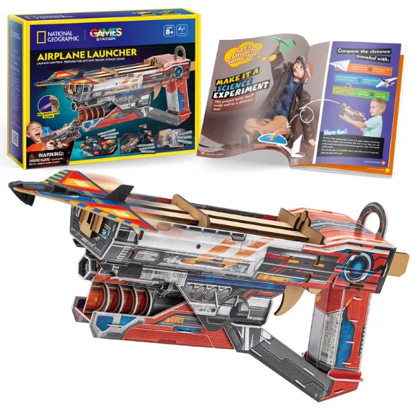 3D puzzle „Lansator de avioane”, 306 elemente