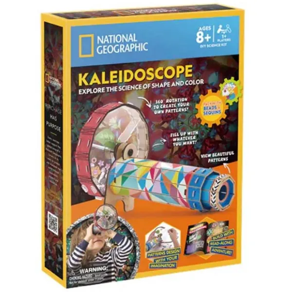 3D puzzle „Caleidoscop”, 64 elemente