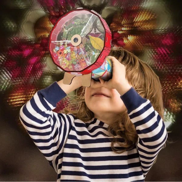 3D puzzle „Caleidoscop”, 64 elemente