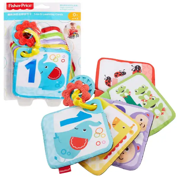 Купить  Каталки и толкачи - Fisher-Price Обучающие карточки от 1 до 5..