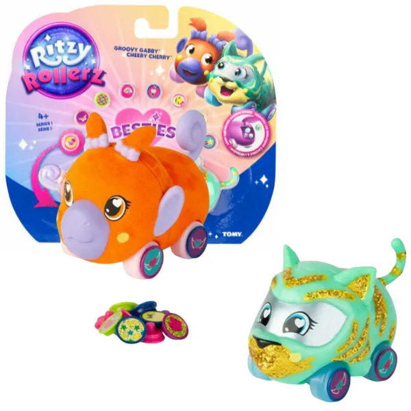 Set de figurine Ritzy Rollerz „Gabby și Cireșică”
