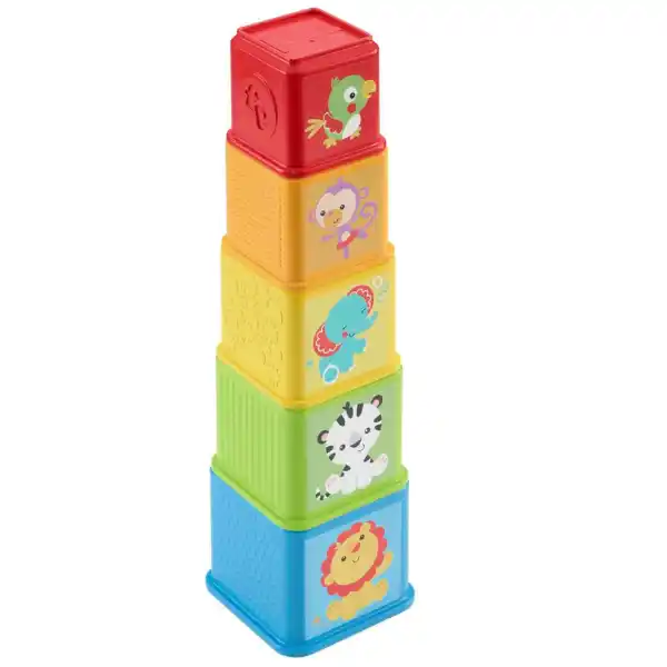 Fisher-Price Пирамидка «Кубики со зверушками»