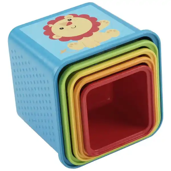 Fisher-Price Пирамидка «Кубики со зверушками»