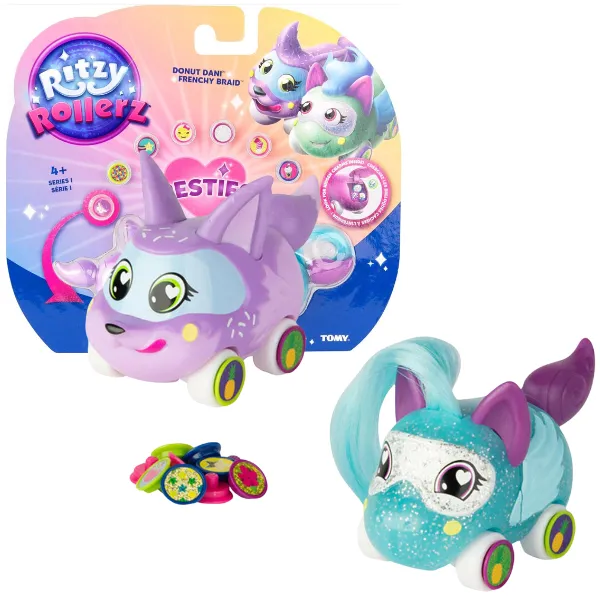 Set de figurine Ritzy Rollerz „Frenchy și Dani”