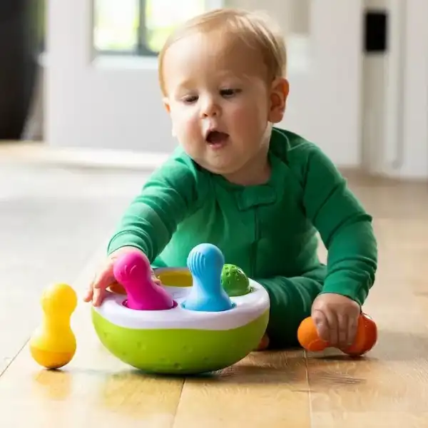 Fat Brain Сортер «Цветные кегли»