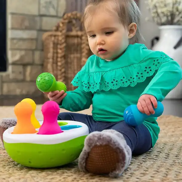 Fat Brain Сортер «Цветные кегли»