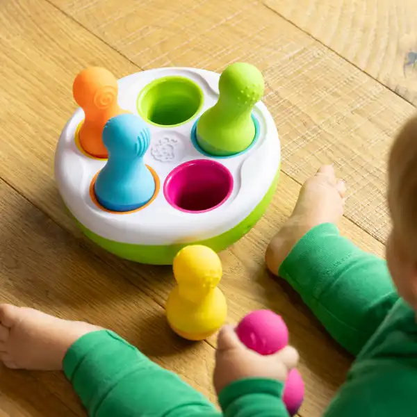 Fat Brain Сортер «Цветные кегли»