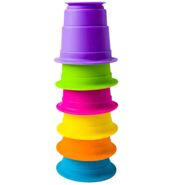 Fat Brain Игровой набор «Стаканчики с присосками»