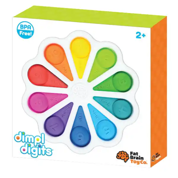 Fat Brain Игрушка антистресс «Димпл Цифры»