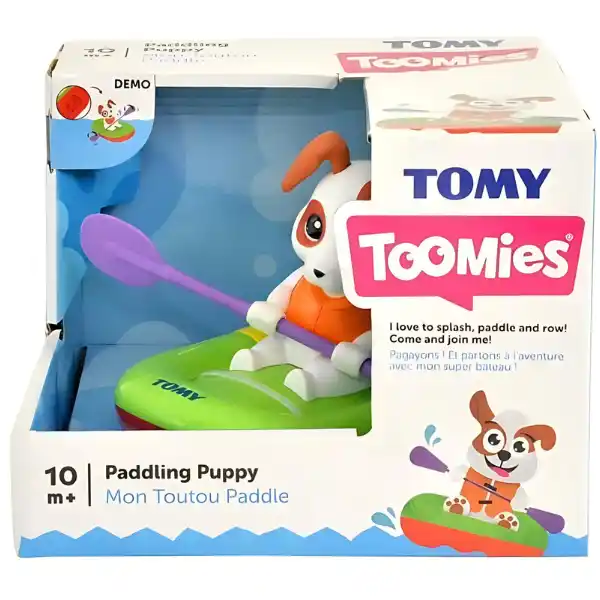 Игрушка для ванной «Щенок в лодке»