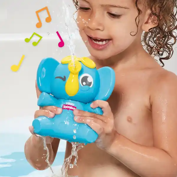 Игрушка для ванной «Поющий и брызгающий слоненок»