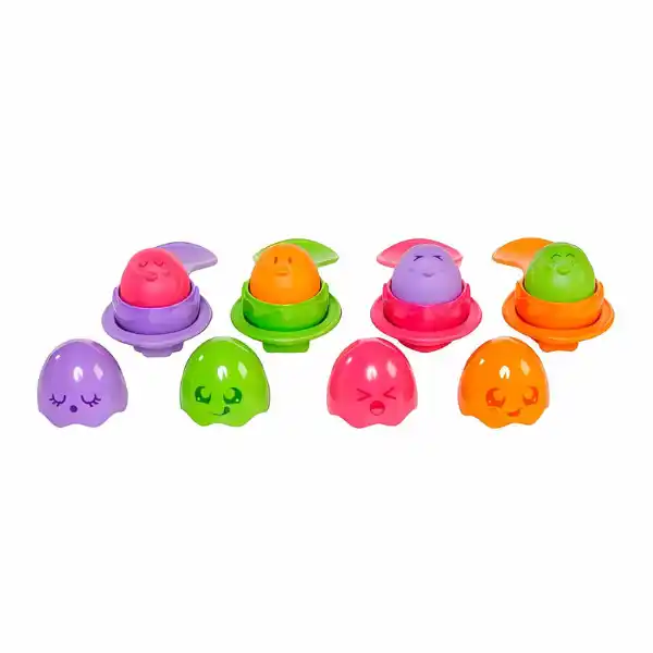 Развивающая игрушка Tomy — Яркие яйца с ложками