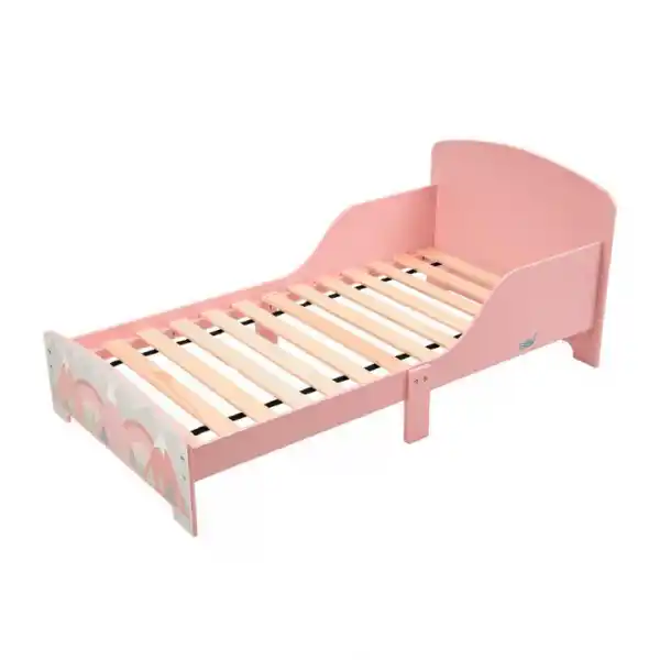 Кровать Junior с боковыми защитами Pink Forest, U-Grow