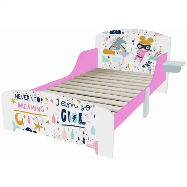 Кровать Junior Super Girl U-Grow, Розовая