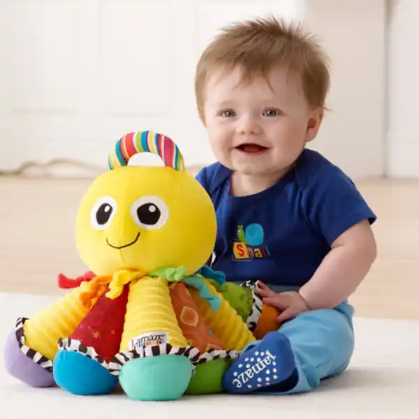 Развивающая мягкая игрушка «Музыкальный Осьминожек»