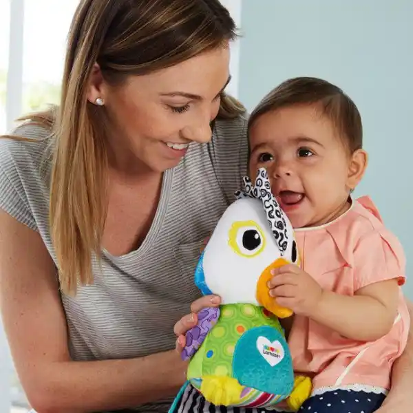 Развивающая мягкая игрушка со звуками «Попугай Petey»