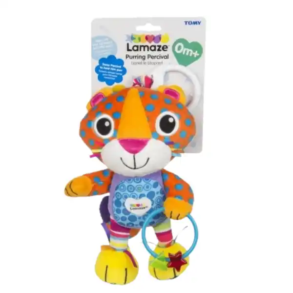 Развивающая мягкая игрушка со звенящими звуками «Леопард Лео»