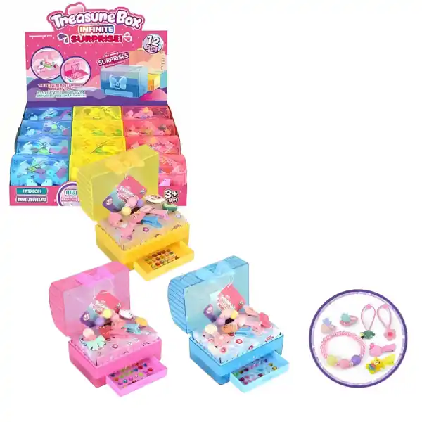 Сундук с удивительными украшениями для девочек