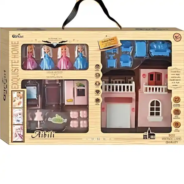 Casă de joacă cu păpuși