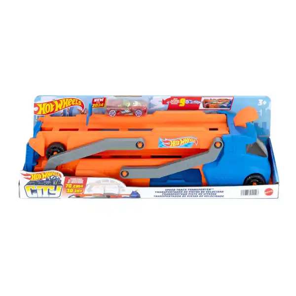 Купить  Hot Wheels - Транспортировщик с треком Hot Wheels Speed Tr..