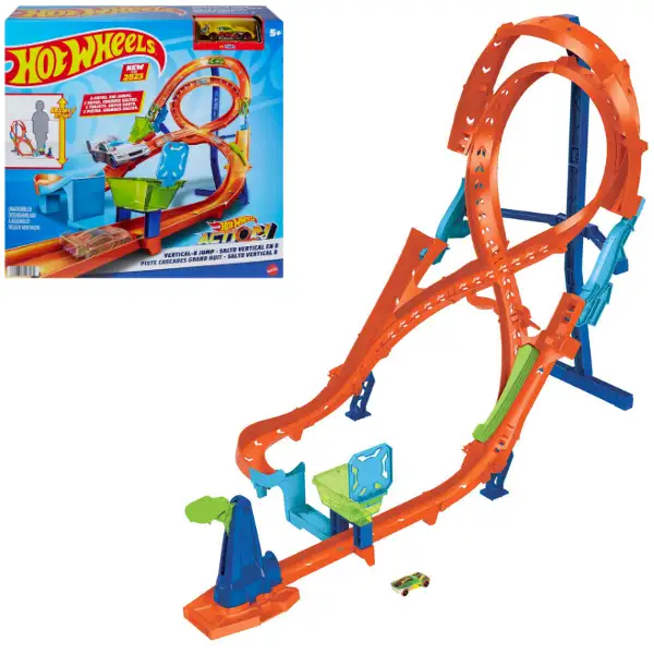 Set de Piste Hot Wheels Action Vertical-8 Jump
