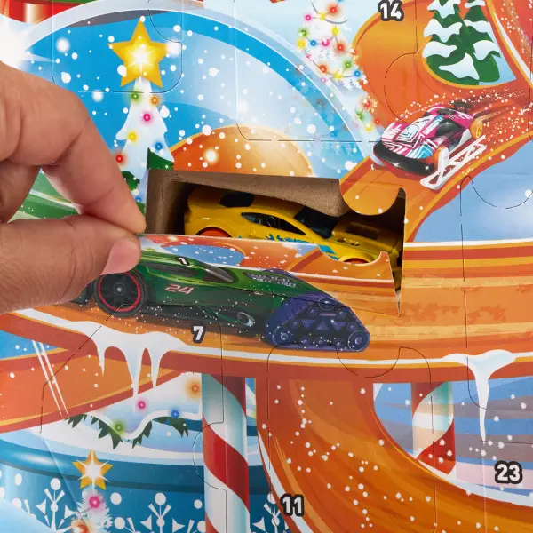Calendarul Advent Hot Wheels 2024