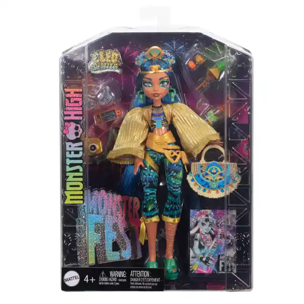 Set de joc Monster High „Cleo De Nile și Monster Fest”, cu accesorii