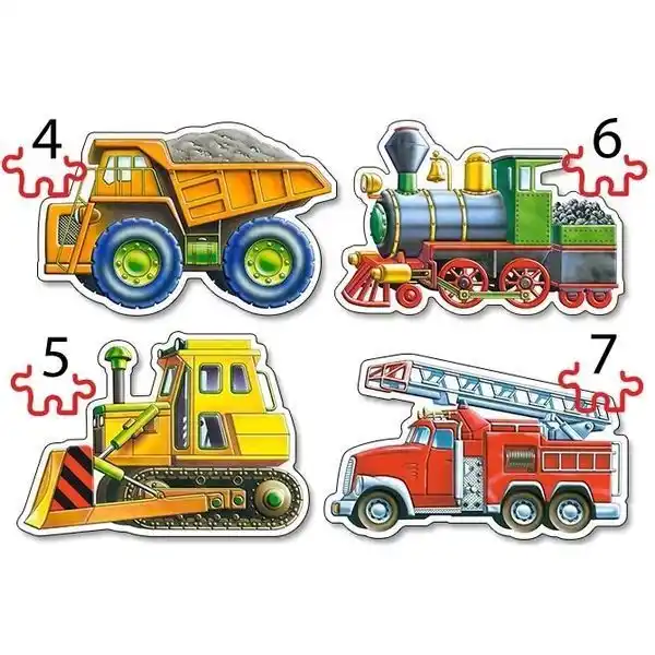 4×Puzzle 4+5+6+7