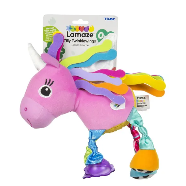 Jucăria educativă din pluș „Unicornul Tilly”