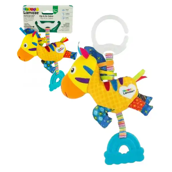 Развивающая мягкая игрушка «Зебра Зеро»