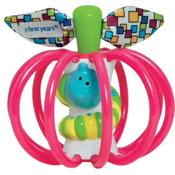 Звенящая игрушка «Захвати розовое яблоко»